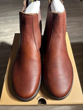 Dr. Martens Men's Embury Brown Leather Ambassador Chukka Boots